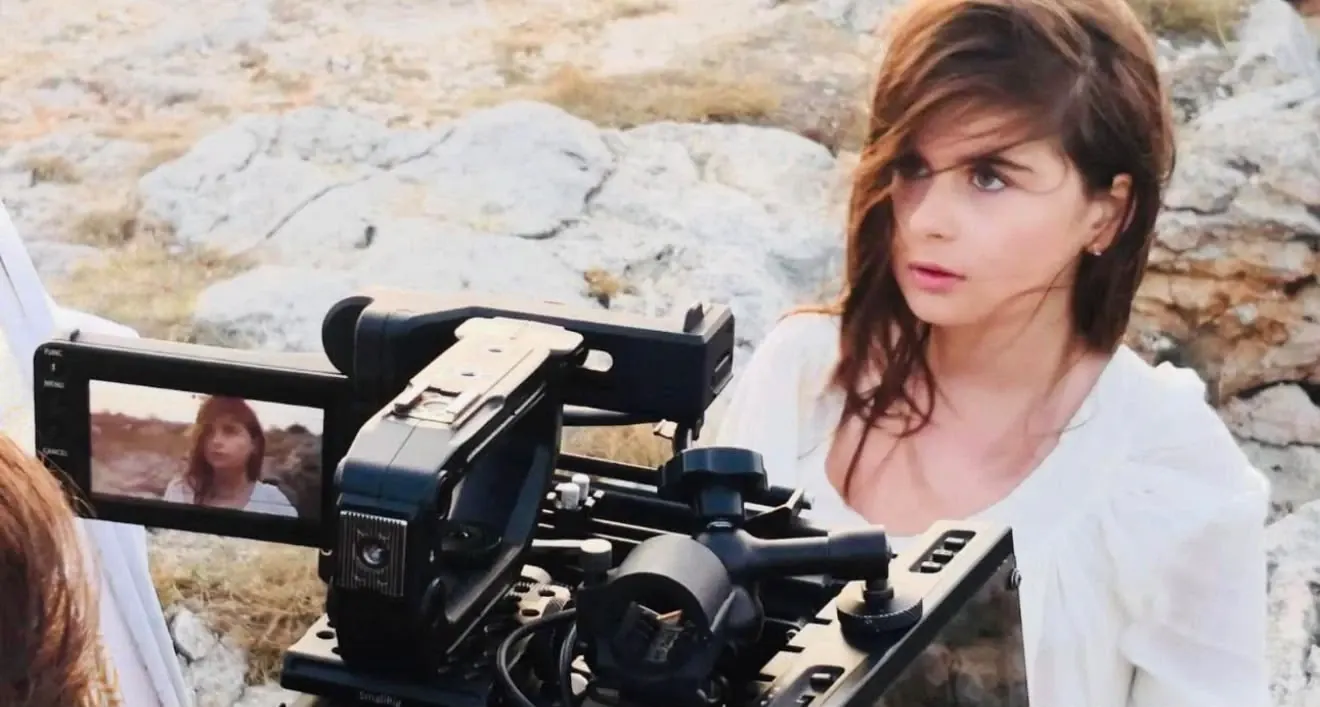 Filming on location