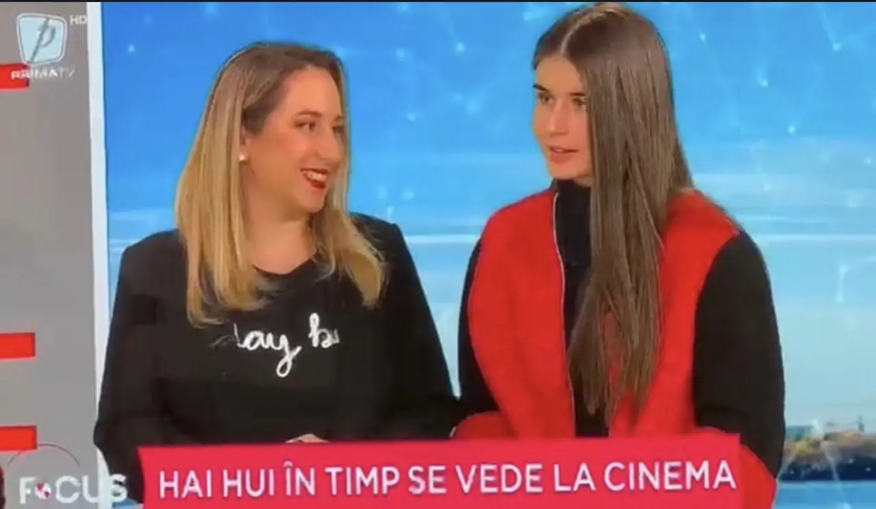 Talking about the film on Prima TV